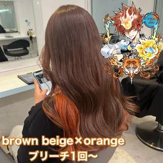 ロング カラー ブリーチカラー 🩵MIZUKIのヘアスタイル