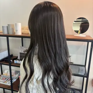 ロング カラー 赤み消しカラー🌿‬ 透明感/Hikariのヘアスタイル