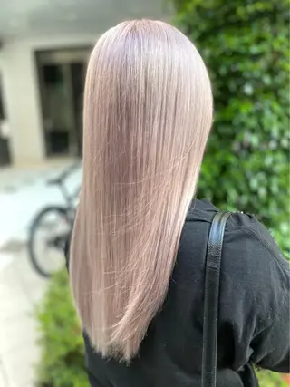 ロング カラー ヘアアレンジ メンズ キッズ ネイル マツエク・マツパ 🧡可愛い色落ち🧡 ハイトーン特化🧡のヘアスタイル