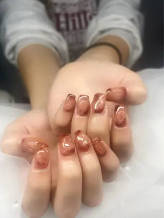 ネイル ハイネイル 自宅サロンのネイルデザイン