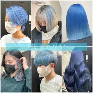 ミディアム カラー パーマ ヘアアレンジ メンズ キッズ ネイル マツエク・マツパ アイブロウ 切りっぱなしヘアボブ ミディアムヘアRYOのヘアスタイル