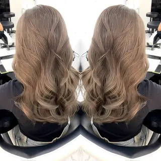 ロング 韓国ヘア/レイヤー /札幌駅/二平剣士郎のヘアスタイル