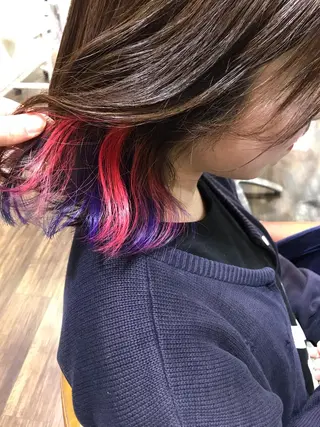 ショート カラー 烏丸韓国ヘア🇰🇷 ayaka🎀のヘアスタイル