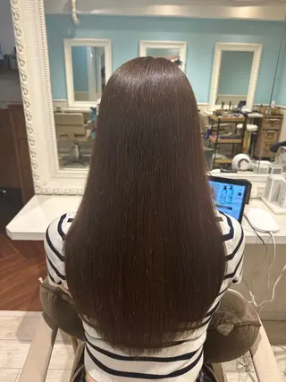 ロング Zina/髪質改善/ 縮毛矯正/谷内昇太のヘアスタイル