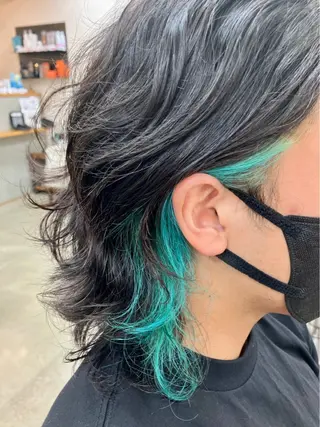 メンズ 似合わせ×透明感 カラー🤍MAOのヘアスタイル