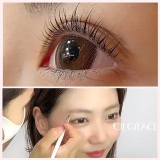 マツエク・マツパ アイブロウ CILGRACE 天野のマツエク・マツパデザイン