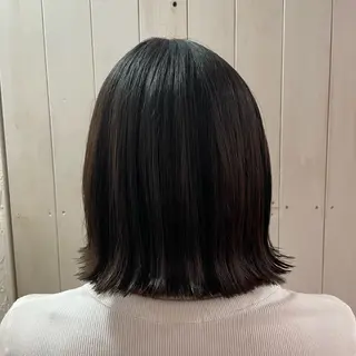 ミディアム カラー パーマ ヘアアレンジ 梶田 楓子のマツエク・マツパデザイン