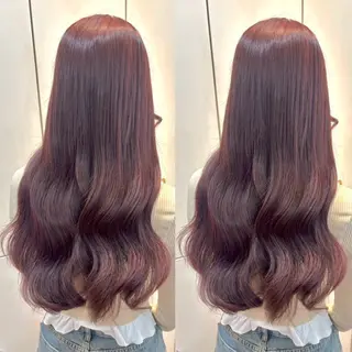 カラー ヘアメ🎀推しカラー 🥣横浜/しほ🧸のヘアスタイル
