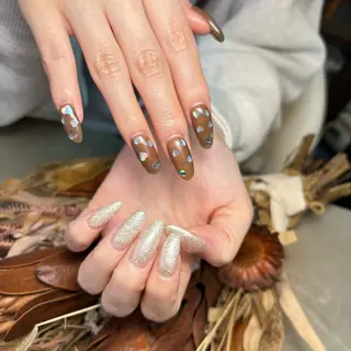 ネイル ハイビスカス ネイルサロンのネイルデザイン