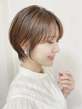 ショート カラー 小顔ショート✁ ⁂Yukari⁂のヘアスタイル
