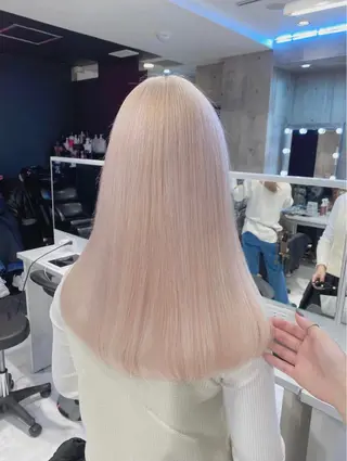 セミロング カラー ヘアアレンジ ネイル マツエク・マツパ メンズ特化モテヘア 🌙Nanakaのヘアスタイル