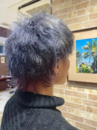 カラー メンズ 🦋店長🦋 ほんさわ みずきのヘアスタイル