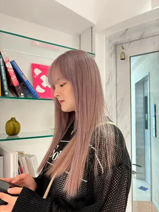 ロング カラー 松村明門/メンズ カット/メンズパーマのヘアスタイル