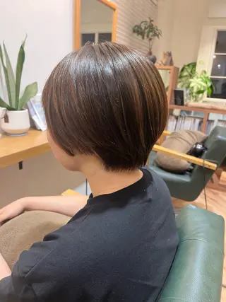 ショート 武田 綺音のヘアスタイル