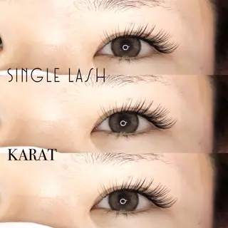 マツエク・マツパ ★KAEDE★伊勢崎 【KARAT】のマツエク・マツパデザイン