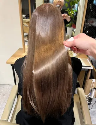 ロング カットモデル募集 島崎　凌のヘアスタイル