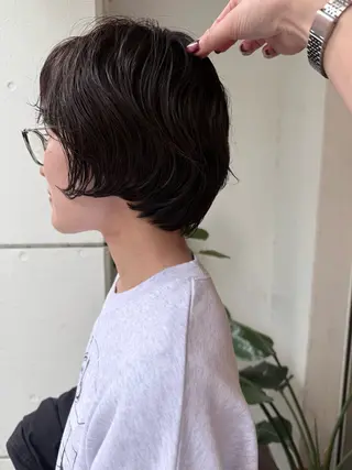 ショート パーマ muku所属・ショート/パーマ /muku サリのヘアスタイル