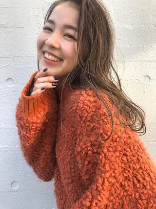 セミロング カラー “ミニモ最高評価獲得 “代表"Kohei"のヘアスタイル