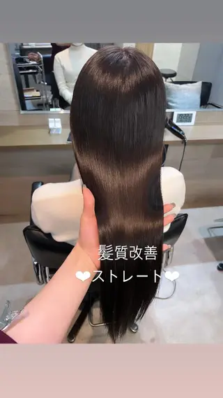 ロング 美髪特化韓国へア ❤︎nanami❤︎のヘアスタイル