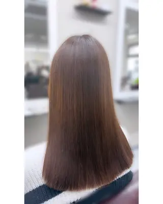 ロング 吉野 結奈のヘアスタイル