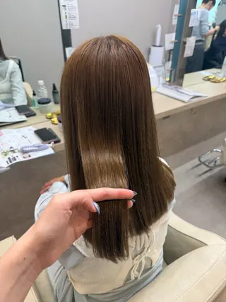 ロング カラー りん/ハイトーン💖 🌈髪質改善✨️浜松のヘアスタイル