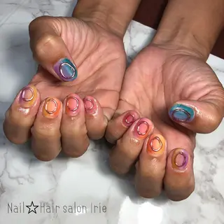 ネイル Hair salon Irie所属・與儀 知佳のネイルデザイン