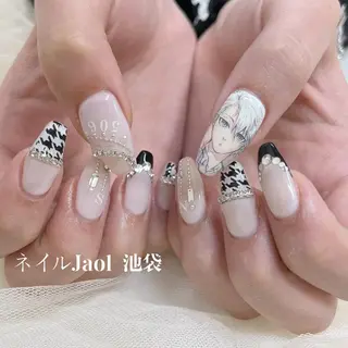 ロング ネイルJaol 池袋のネイルデザイン