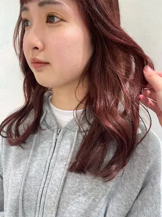 ロング カラー ヘアアレンジ 🌟当日予約OK🌟 西野楓加のヘアスタイル