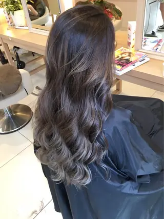 ロング カラー 小田原NO1 美容師 飯田飛翔のヘアスタイル