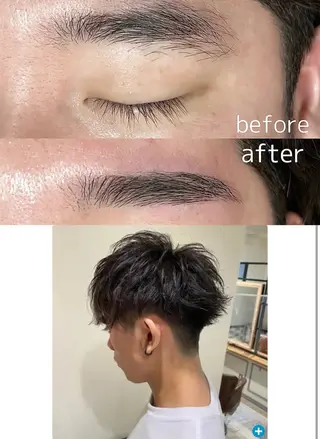 メンズ メンズ特化 ナカネ カツヤのヘアスタイル