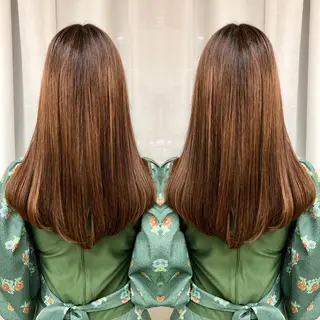 ロング 天野 涼のヘアスタイル