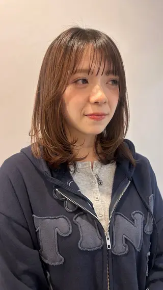 ミディアム 似合わせカット/新宿 /みづき🐏のヘアスタイル