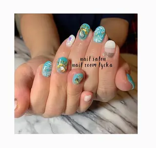 ネイル ﾈｲﾙﾙｰﾑﾘｯｶ 𝐦𝐚𝐲𝐮のネイルデザイン