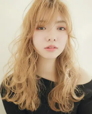 ロング カラー ✂️✂️徳　田✂️ ✂️のヘアスタイル