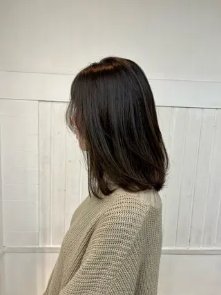 セミロング 【メンズ特化】ニュア ンスパーマ/RIKUのヘアスタイル