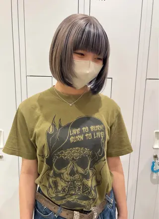 カラー 河原 楓樹のヘアスタイル