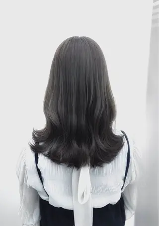 ミディアム 銀座☀️ボブ美容師 佐藤ルイのヘアスタイル