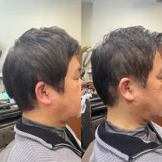 ショート メンズ 💈トレサンパ 💈金山駅✂︎愛実のヘアスタイル