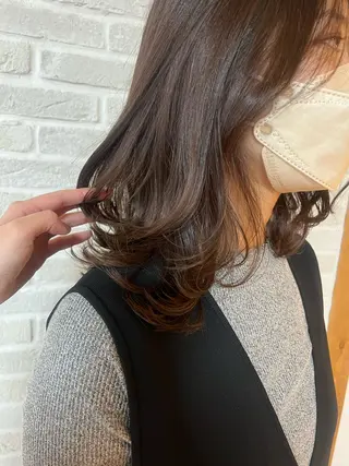 セミロング カラー Topstylist YUKIのヘアスタイル