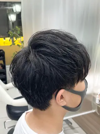 メンズ 藤原 亜美🤍のヘアスタイル