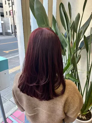 ミディアム カラー 🫧ハイトーン/ ブリーチ🫧白石航汰のヘアスタイル