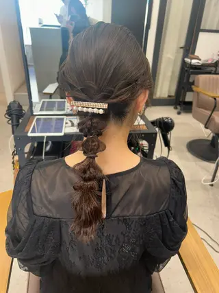 ヘアアレンジ ayu omochaのヘアスタイル