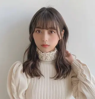 セミロング Laffin. 喜永のヘアスタイル