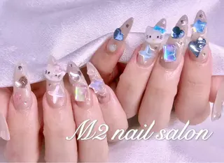 ネイル 長さだし専門店 M2　rikaのネイルデザイン