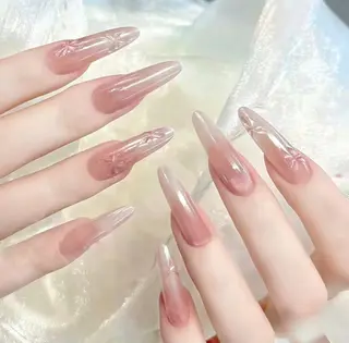 ネイル AND Nail 長さだし専門店のネイルデザイン