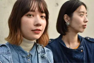 ショート カラー fuchigami suzunoのヘアスタイル