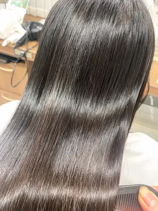 ロング パーマ 小池 絢女のヘアスタイル