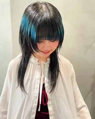 セミロング カラー 優作 〜圧倒的信頼〜のヘアスタイル