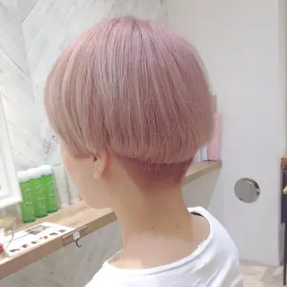 ショート カラー 吉岡 三四朗のヘアスタイル