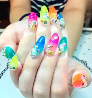 ネイル nailist cocoのネイルデザイン